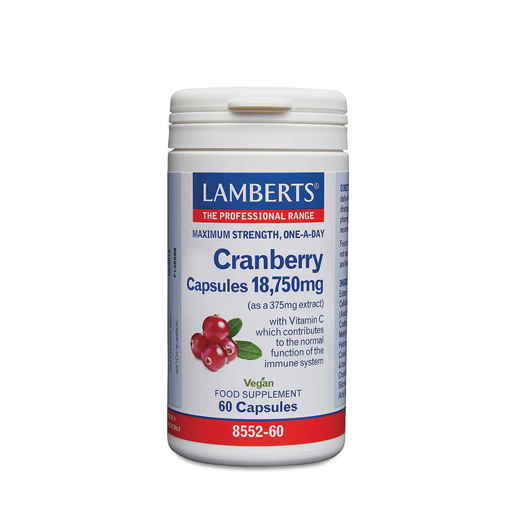 Lamberts Cranberry Capsules 60 caps